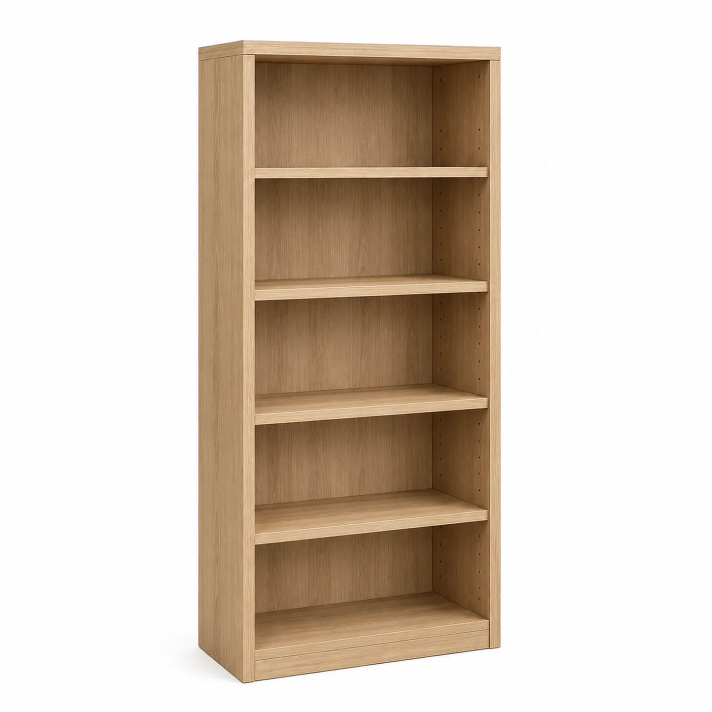 Libreria in Legno Massello Rovere 80x30x180 cm